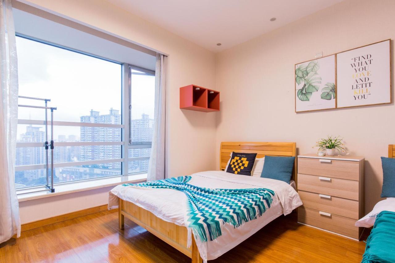 New Space-Time Zhongli Hotel Apartment Shanghai Exterior foto